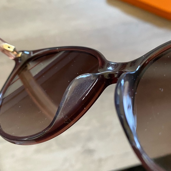 Kate spade hello sunshine 56mm kaiafs round sunglasses - brown/brown gradient - Picture 8 of 15